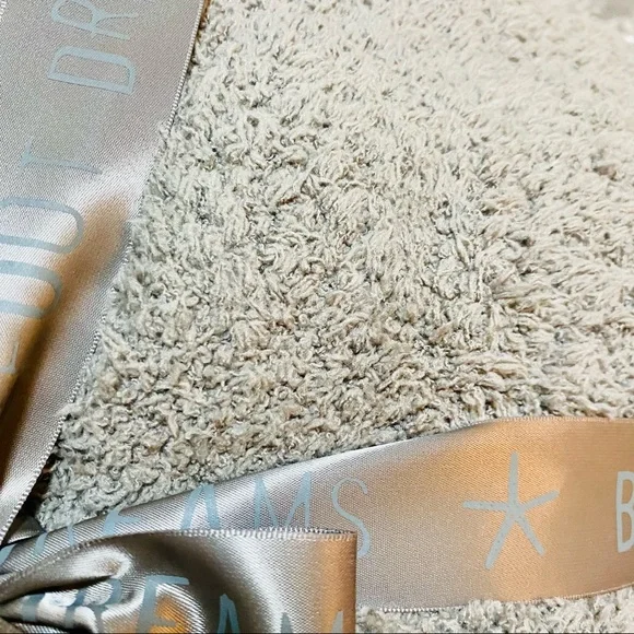 BAREFOOT DREAMS CozyChic Contrast Tip Throw Blanket New - Picture 5 of 8